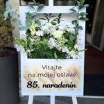 uvitacia tabula balonove vyzdoby